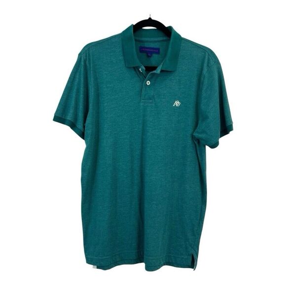 Aeropostale Mens Size Medium Green Polo Shirt - Picture 1 of 4